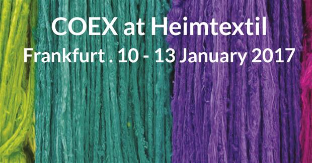 COEX and the latest trends at Heimtextil 2017
